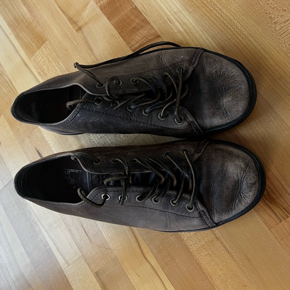 Frye Casual Leather Sneaker sz 10 - Picture 2 of 7